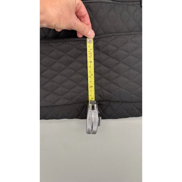 Denver Broncos Black Custom Rhinestone Logo Quilted Tote Bag Purse - Picture 10 of 13